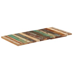  Dessus de table rectangulaire 60x120 cm 25-27 mm Bois récupéré 553180553180