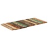  Dessus de table rectangulaire 60x120 cm 25-27 mm Bois récupéré 553180553180
