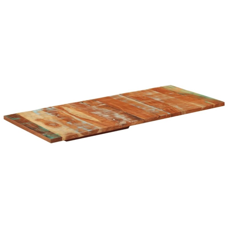  Dessus de table rectangulaire 60x140 cm 25-27 mm Bois récupéré 553181553181