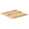 Dessus de table Bois de manguier solide 15-16 mm 70x70 cm 553182553182