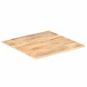 Dessus de table Bois de manguier solide 15-16 mm 70x70 cm 553182553182