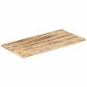 Dessus de table bois de manguier solide 25-27 mm 100x60 cm 553183553183