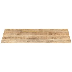 Dessus de table bois de manguier solide 25-27 mm 100x60 cm 553183553183