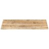 Dessus de table bois de manguier solide 25-27 mm 100x60 cm 553183553183