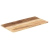 Dessus de table bois de manguier solide 25-27 mm 100x60 cm 553183553183