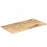Dessus de table bois de manguier solide 25-27 mm 100x60 cm 553183553183