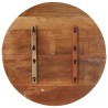 Dessus de table rond 70 cm 25-27 mm Bois de récupération solide 553184553184
