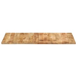 Dessus de table bois de manguier solide 25-27 mm 120x60 cm 553185553185