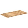 Dessus de table bois de manguier solide 25-27 mm 120x60 cm 553185553185