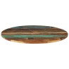 Dessus de table rond 80 cm 15-16 mm Bois de récupération 553186553186