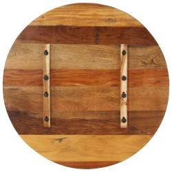 Dessus de table rond 80 cm 15-16 mm Bois de récupération 553186553186