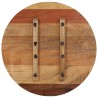 Dessus de table rond 60 cm 15-16 mm Bois de récupération 553188553188