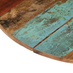 Dessus de table rond 60 cm 15-16 mm Bois de récupération 553188553188