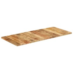 Dessus de table bois de manguier solide 25-27 mm 140x60 cm 553189553189