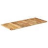 Dessus de table bois de manguier solide 25-27 mm 140x60 cm 553189553189