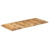 Dessus de table bois de manguier solide 25-27 mm 140x60 cm 553189553189