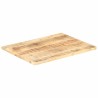 Dessus de table Bois de manguier solide 25-27 mm 90x60 cm 553191553191
