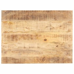 Dessus de table Bois de manguier solide 15-16 mm 90x70 cm 553192553192