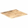 Dessus de table Bois de manguier solide 15-16 mm 80x80 cm 553193553193