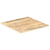 Dessus de table Bois de manguier solide 15-16 mm 80x80 cm 553193553193