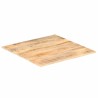 Dessus de table Bois de manguier solide 15-16 mm 80x80 cm 553193553193
