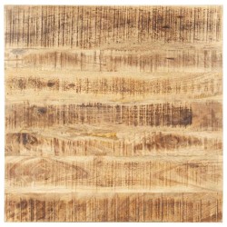 Dessus de table Bois de manguier solide 25-27 mm 60x60 cm 553194553194