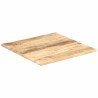 Dessus de table Bois de manguier solide 25-27 mm 60x60 cm 553194553194