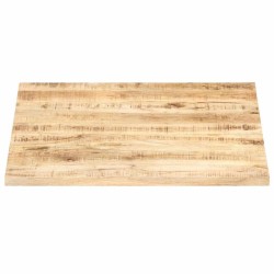 Dessus de table Bois de manguier solide 25-27 mm 60x60 cm 553194553194