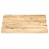 Dessus de table Bois de manguier solide 25-27 mm 60x60 cm 553194553194