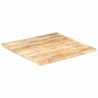 Dessus de table Bois de manguier solide 25-27 mm 60x60 cm 553194553194