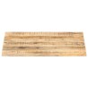Dessus de table Bois de manguier solide 25-27 mm 70x60 cm 553195553195