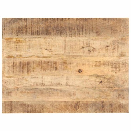 Dessus de table Bois de manguier solide 25-27 mm 80x60 cm 553196553196