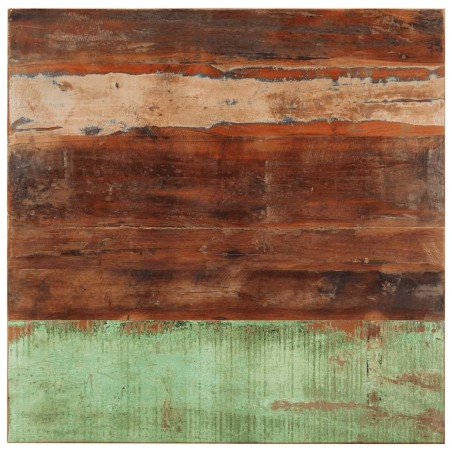 Dessus de table carré 80x80 cm 15-16 mm Bois de récupération 553197553197