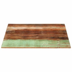 Dessus de table carré 80x80 cm 15-16 mm Bois de récupération 553197553197