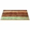 Dessus de table carré 80x80 cm 15-16 mm Bois de récupération 553197553197