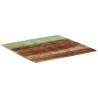 Dessus de table carré 80x80 cm 15-16 mm Bois de récupération 553197553197