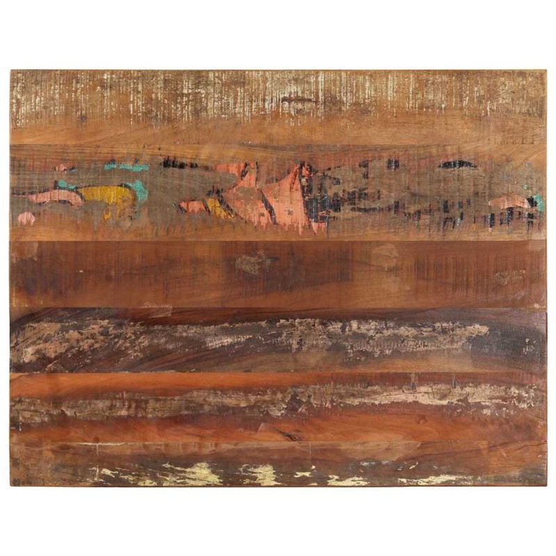Dessus de table rectangulaire 70x90 cm 15-16 mm Bois récupéré 553198553198