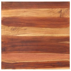 Dessus de table bois massif d'acacia 15-16 mm 70x70 cm 553199553199
