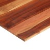 Dessus de table bois massif d'acacia 15-16 mm 70x70 cm 553199553199