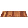 Dessus de table bois massif d'acacia 25-27 mm 80x80 cm 553200553200