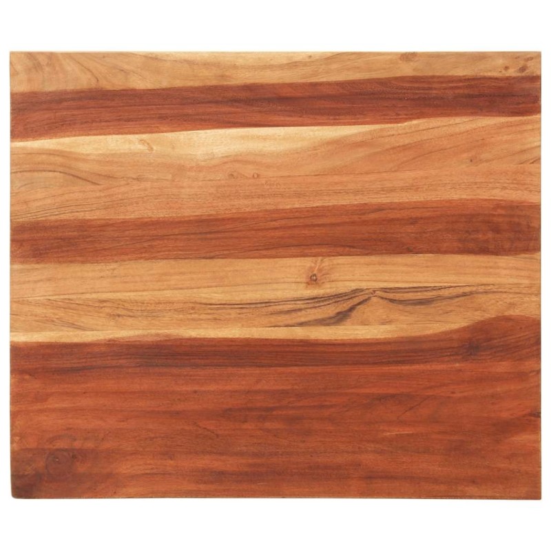 Dessus de table bois massif d'acacia 25-27 mm 60x70 cm 553201553201