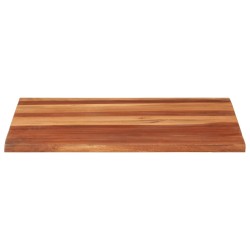 Dessus de table bois massif d'acacia 25-27 mm 60x70 cm 553201553201