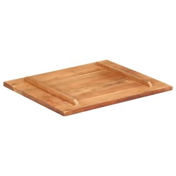 Dessus de table bois massif d'acacia 25-27 mm 60x70 cm 553201553201