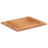 Dessus de table bois massif d'acacia 25-27 mm 60x70 cm 553201553201
