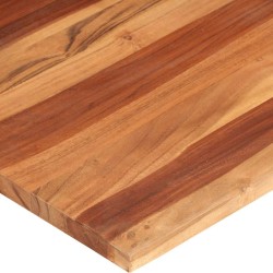 Dessus de table bois massif d'acacia 25-27 mm 60x70 cm 553201553201
