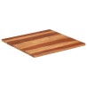 Dessus de table bois massif d'acacia 25-27 mm 70x70 cm 553202553202