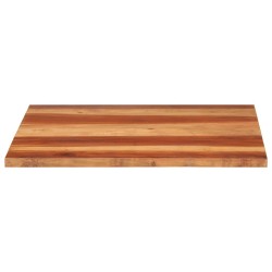 Dessus de table bois massif d'acacia 25-27 mm 70x70 cm 553202553202