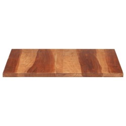 Dessus de table bois massif d'acacia 25-27 mm 70x70 cm 553202553202