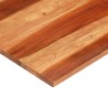 Dessus de table bois massif d'acacia 25-27 mm 70x70 cm 553202553202