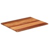 Dessus de table bois massif d'acacia 25-27 mm 70x90 cm 553204553204